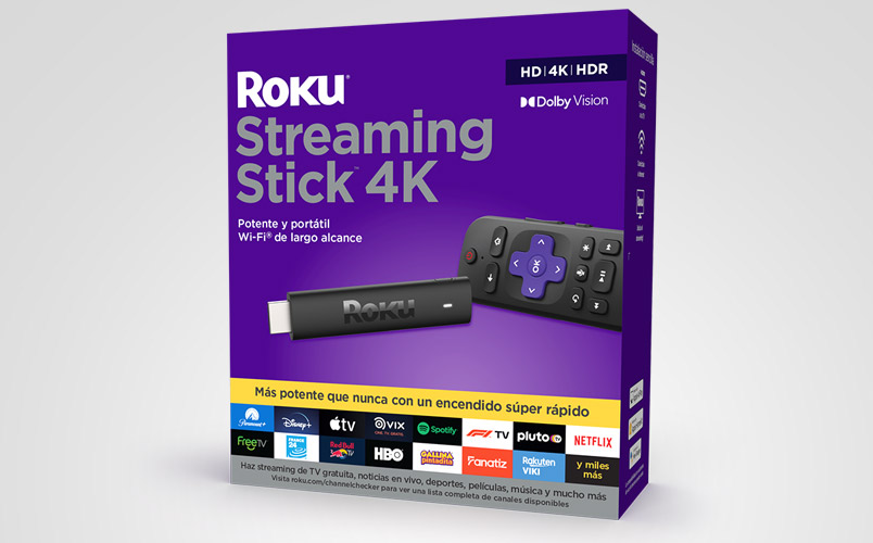 Roku Streaming Stick 4K 2021 Mexico precio