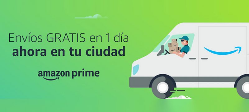 Amazon Prime entregas un dia