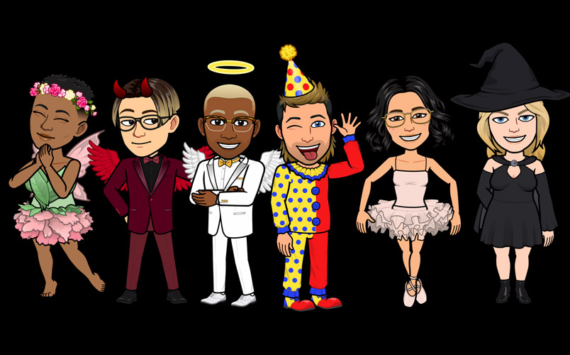 Bitmoji disfraz Halloween