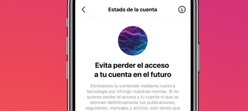 Estado de cuenta Instagram