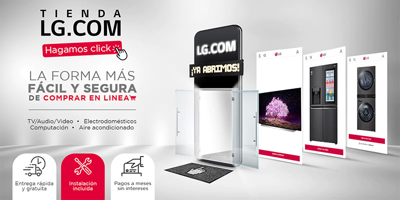 LG tienda en linea Mexico