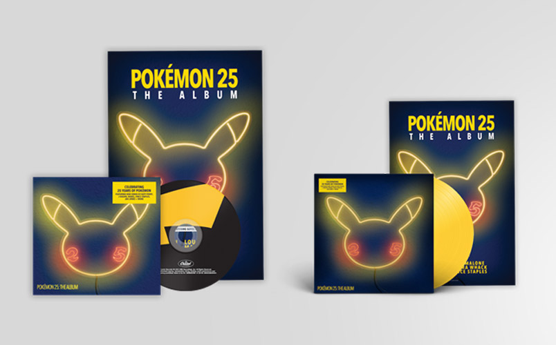 Pokemon 25 El album lanzamiento Vinil