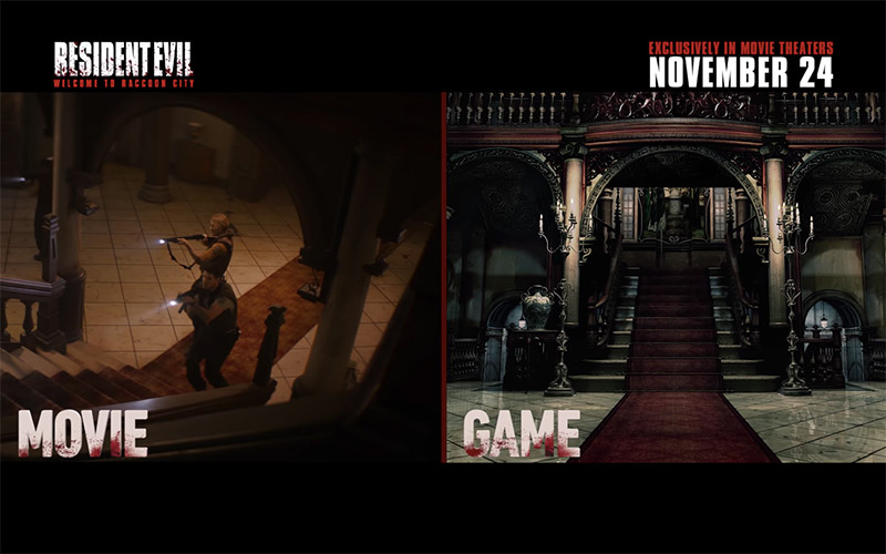 Resident Evil Welcome To Raccoon City refrencias juego RE