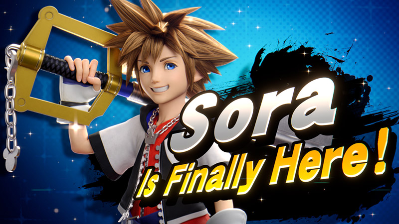 Sora Kingdom Hearts Super Smash Bros Ultimate DLC