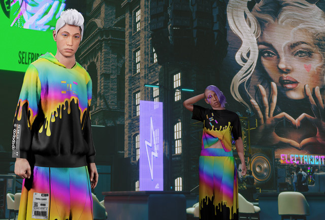 Yahoo x Charli Cohen coleccion digital