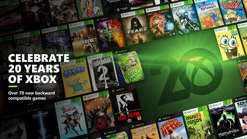70 juegos retrocompatibles Xbox