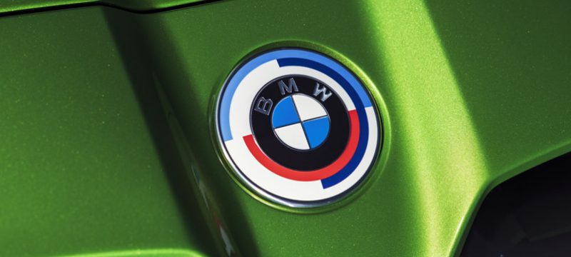 BMW M GmbH logotipo 50 aniversario