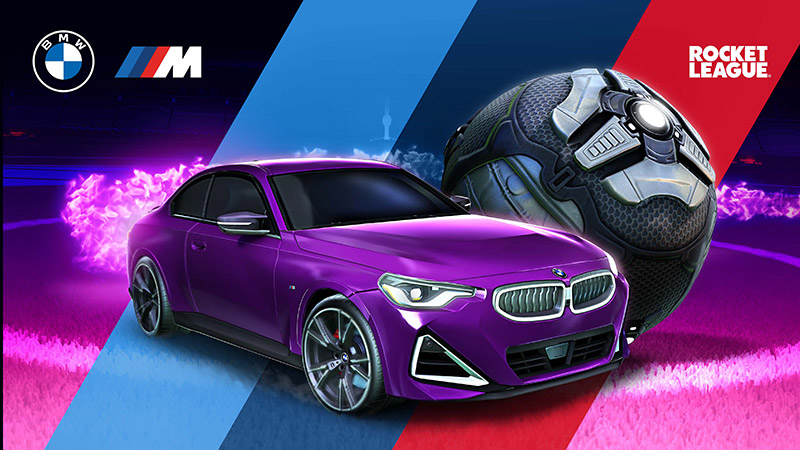 BMW M240i paquete Rocket League