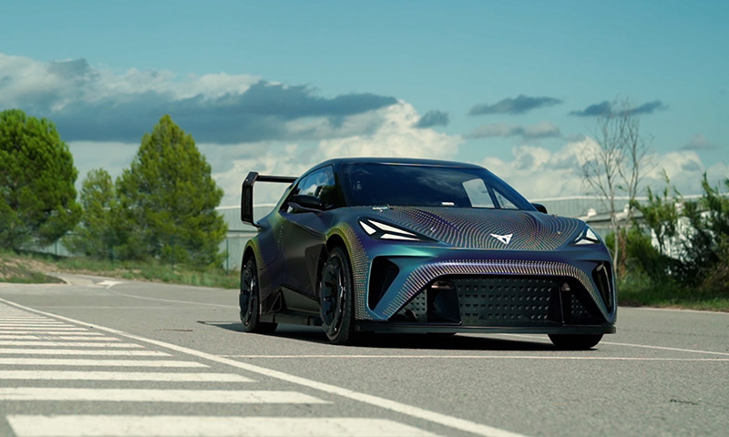 CUPRA UrbanRebel Concept pista