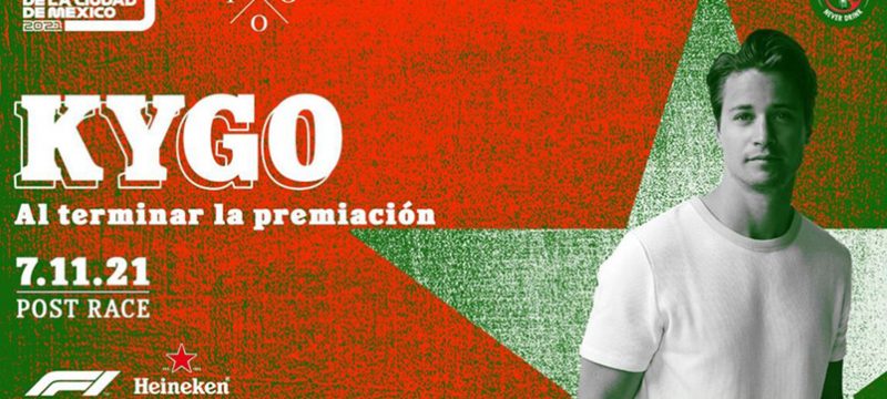 DJ Kygo GP de Mexico 2021