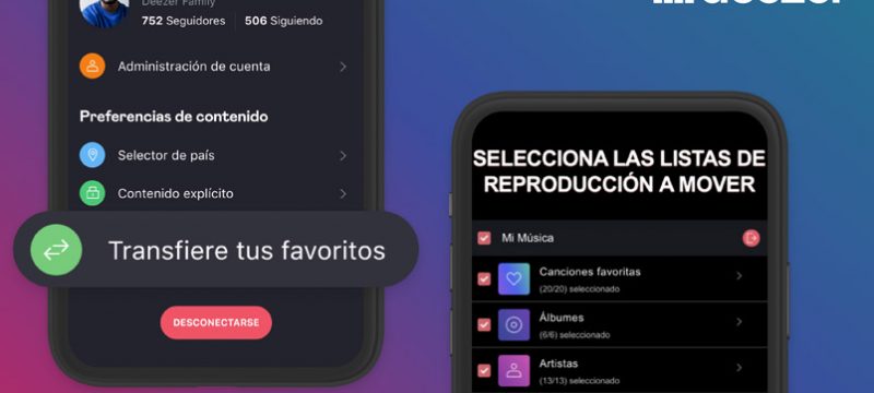 Deezer Tune My Music