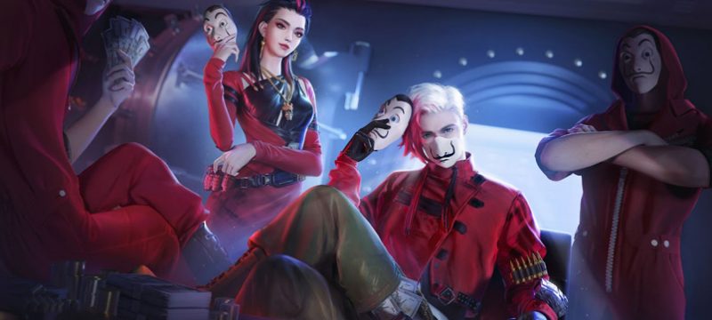 Free Fire x La Casa de Papel