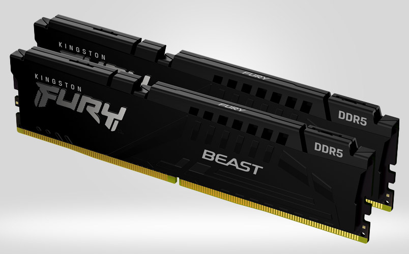 Kingston FURY Beast DDR5 para Intel Core de 12ª generación