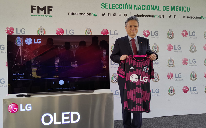 LG Electronics nuevo patrocinador de la Selección Nacional de México