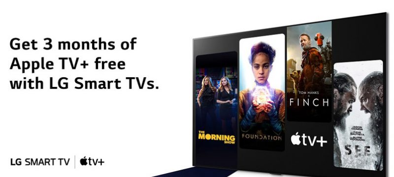 LG Smart TV Apple Plus gratis