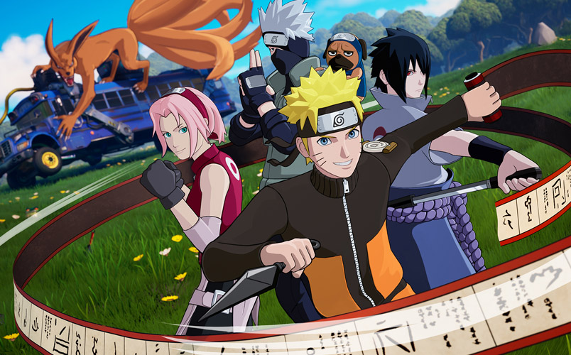 Naruto x Fortnite: personajes, atuendos, lotes y objetos que llegan