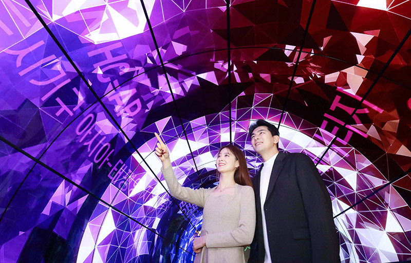 Pantallas LGE curvas