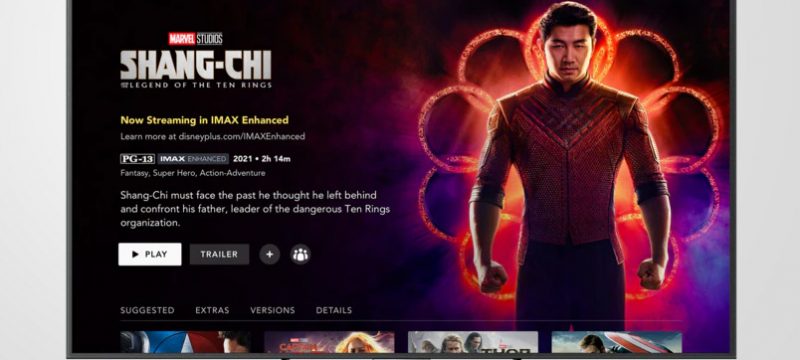 Shang-Chi and The Legend of The Ten Rings IMAX Enhanced