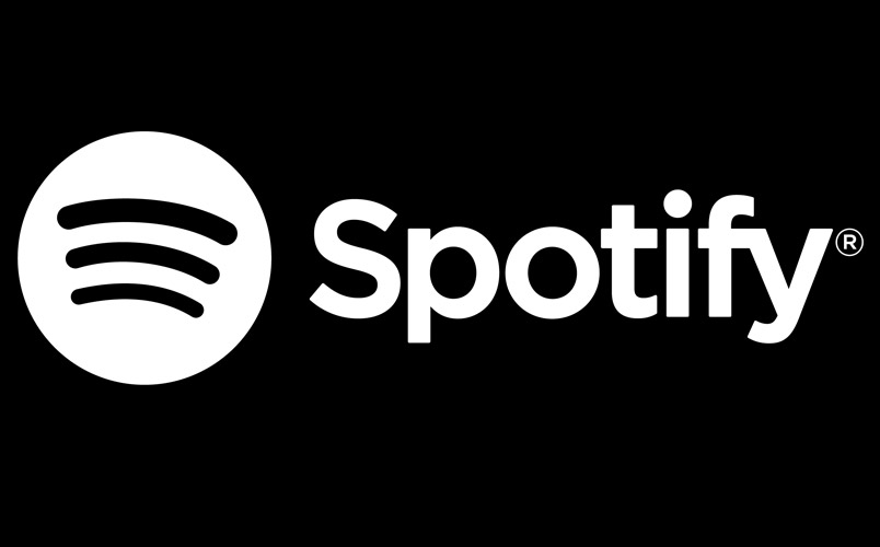 Spotify logo negro 2021