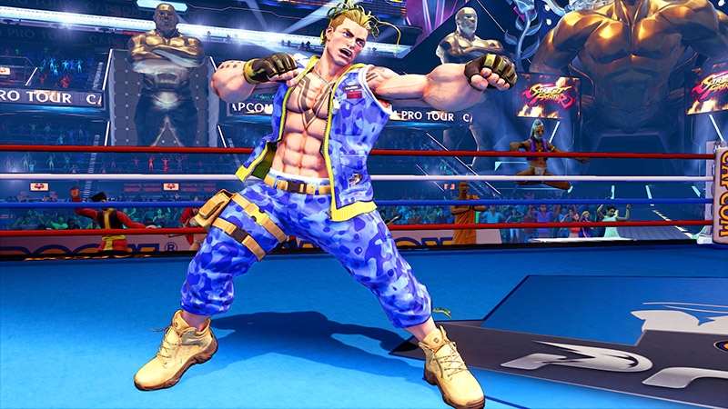 Street Fighter V Luke