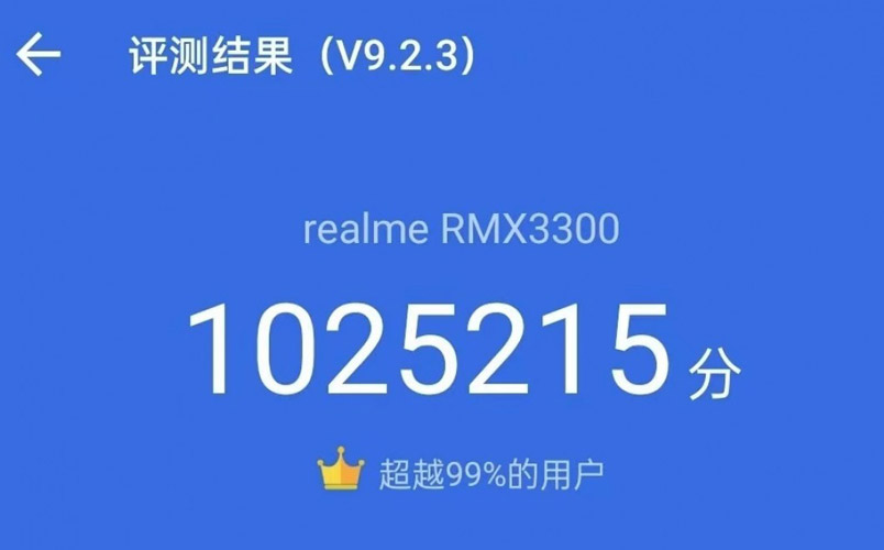 realme GT 2 Pro AnTuTu