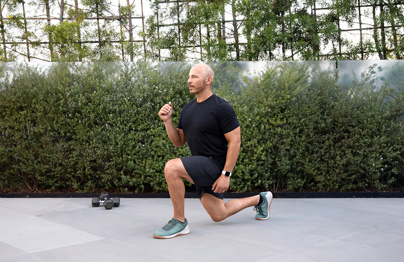 5 ejercicios y estiramientos Fitbit