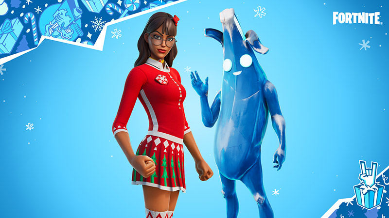 Festival de Invierno Fortnite 2021 Polar Peel y Krisabelle