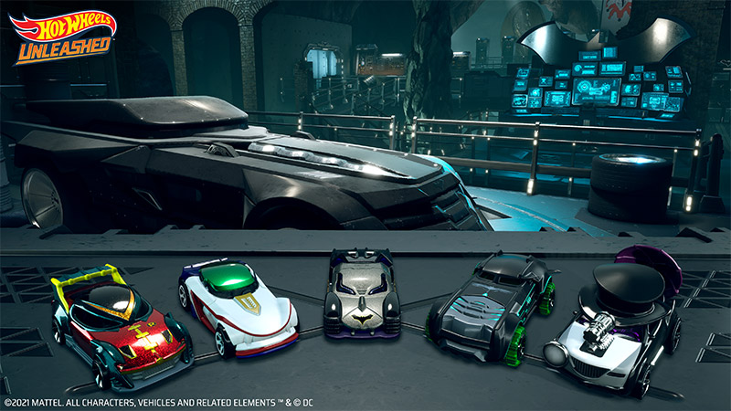 Hot Wheels Unleashed Batman Expansion autos