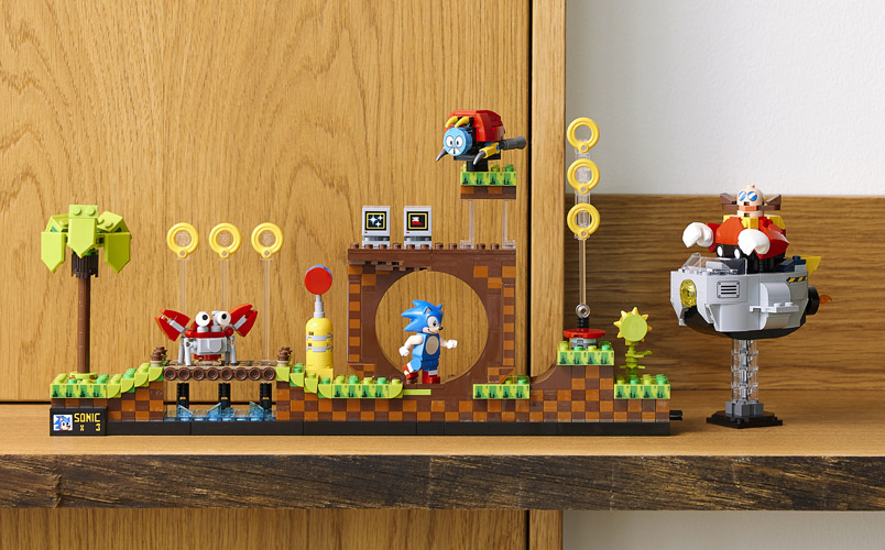 LEGO presenta el nuevo set Sonic the Hedgehog Green Hill Zone