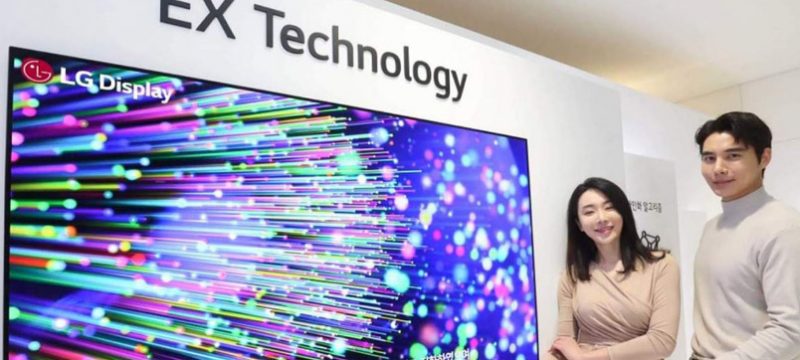 LG OLED EX CES 2022 anuncio