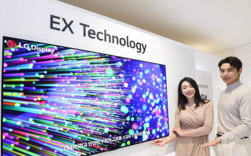 LG OLED EX CES 2022 anuncio