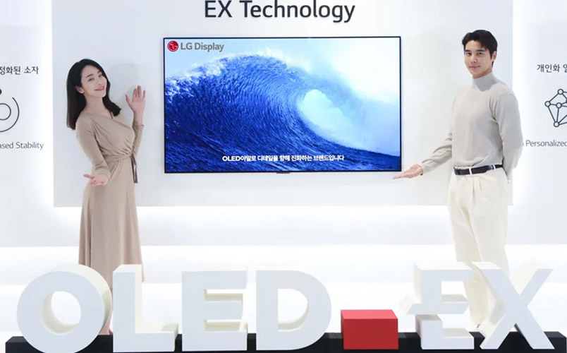 LG OLED EX CES 2022 presentacion