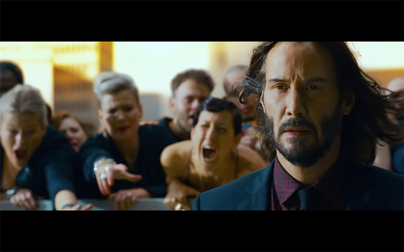 Matrix Resurrecciones Keanu Reeves