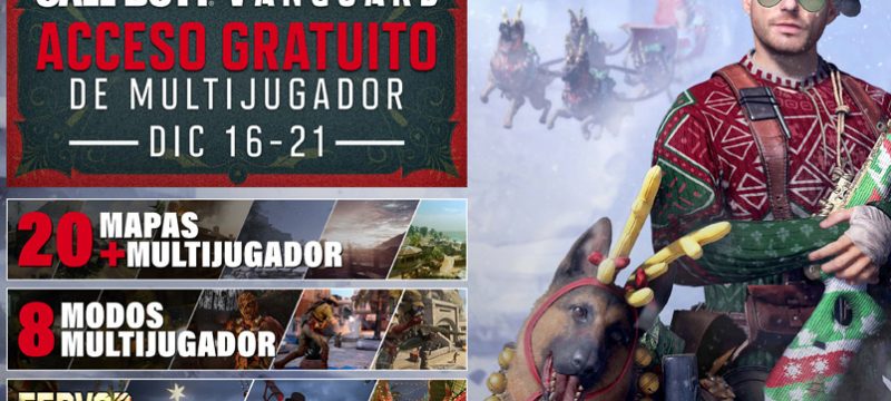 Multijugador de Call of Duty Vanguard gratuito diciembre 2021