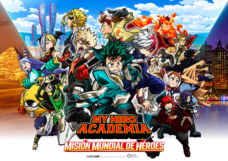 My Hero Academia Misión Mundial de Héroes
