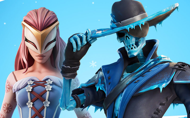 Nalia y Foráneo frígido Fornite