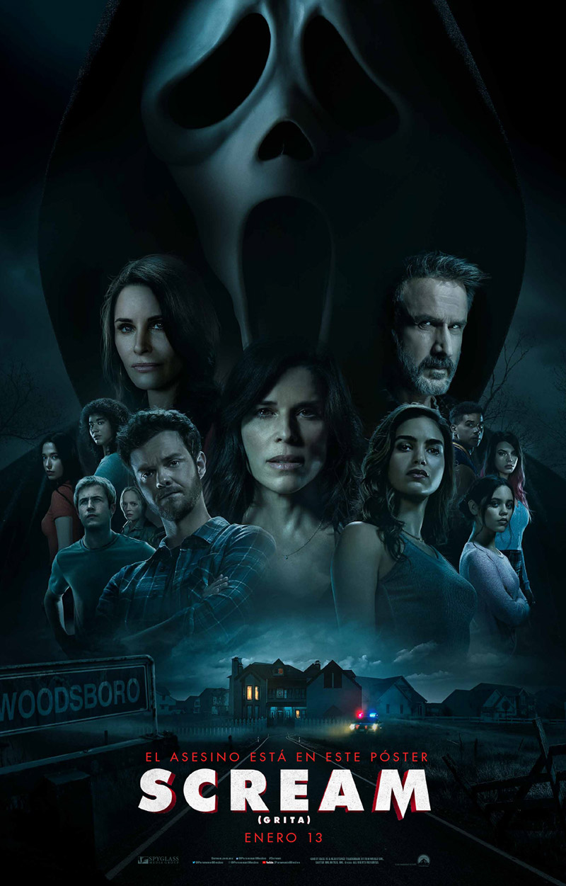 Scream 5 poster elenco