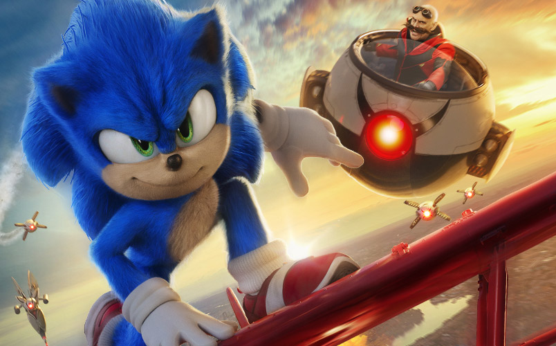 Paramount Pictures presenta el póster de Sonic 2 La Película