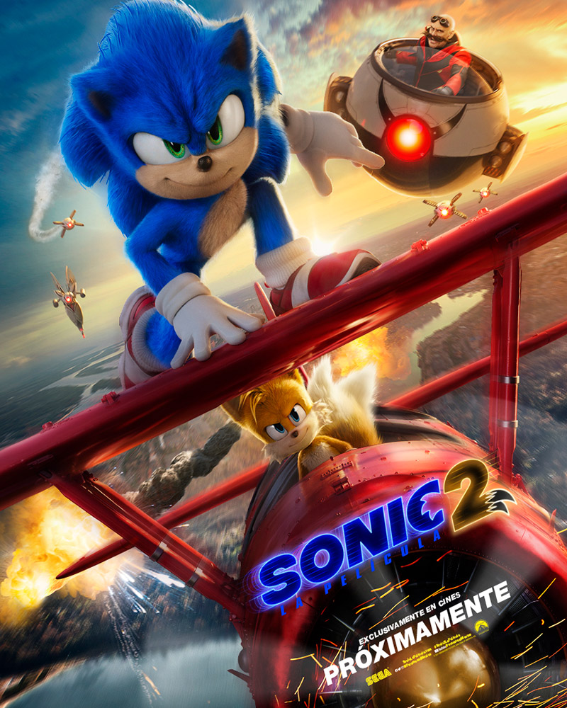 Sonic 2 La pelicula poster