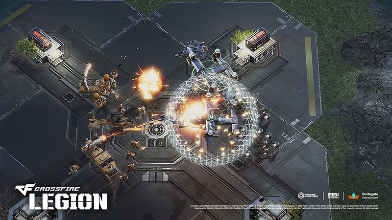 Crossfire Legion dos facciones
