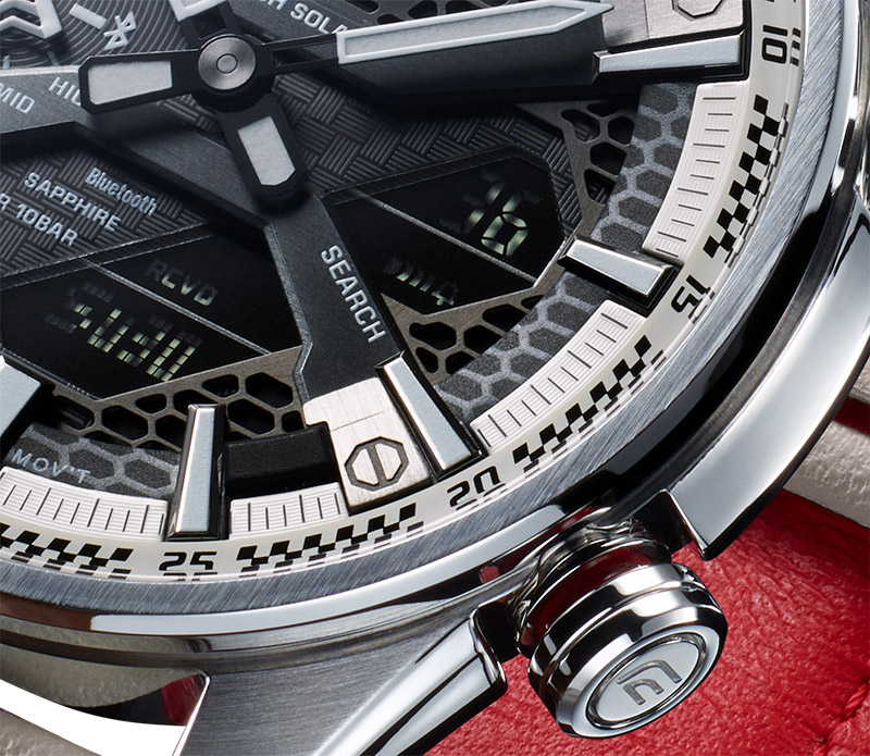 Edifice ECB-S100HR dial