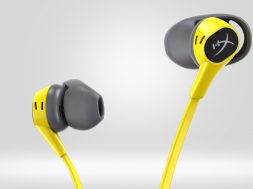 HyperX Cloud Earbuds amarillos