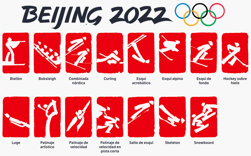 Juegos Olímpicos de Invierno Beijing 2022 Marca Claro deportes