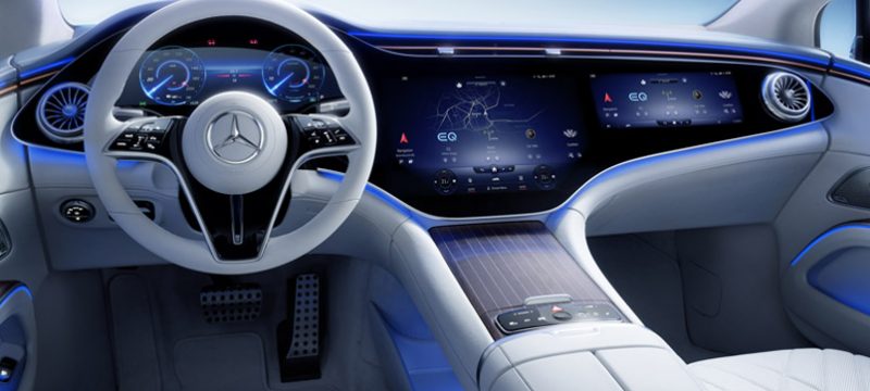 Mercedes-Benz EQS P-OLED LG