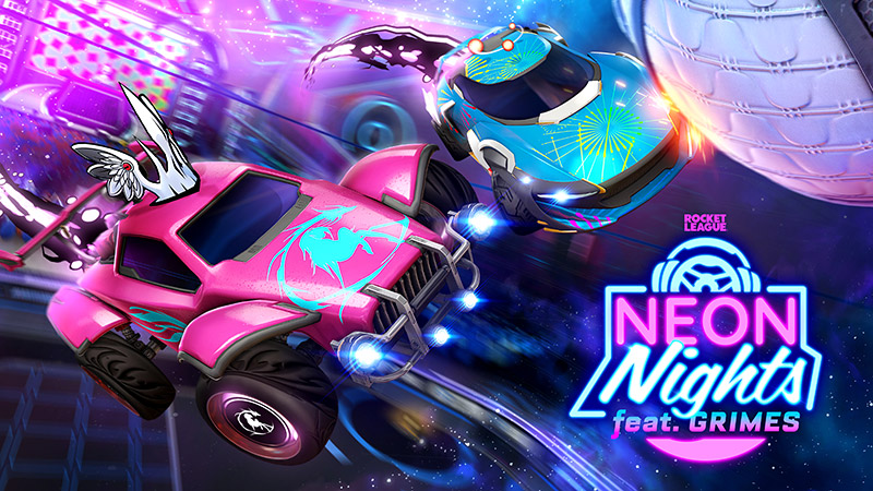 Neon Nights de Rocket League GRIMES