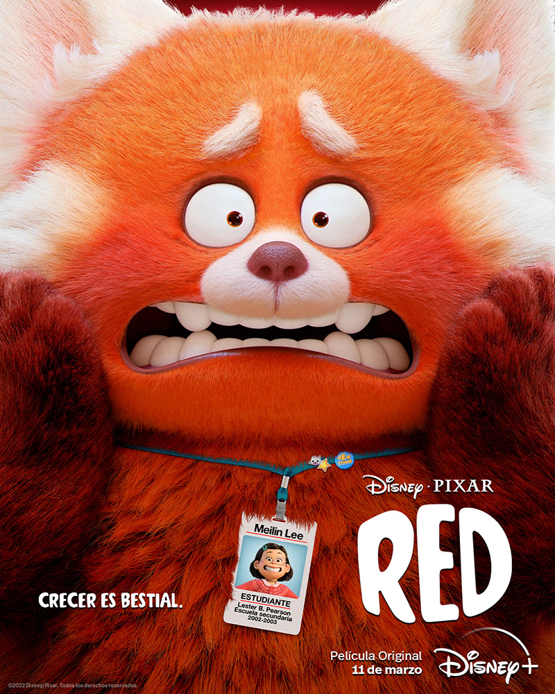 RED poster estreno Disney Plus