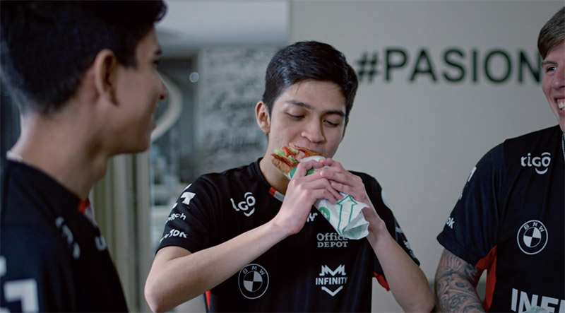 Subway INFINITY eSports patrocinador