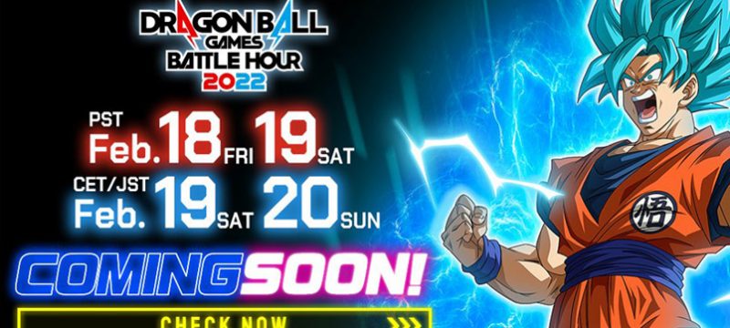 Contenido Dragon Ball Games Battle Hour 2022