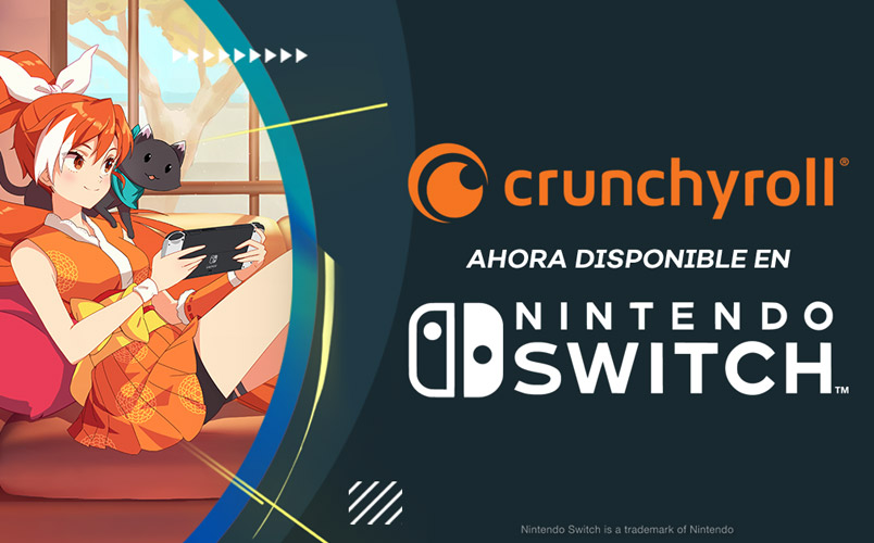 Disfruta de todo el anime de Crunchyroll en Nintendo Switch