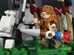 El LEGO Horizon Forbidden West Tallneck Aloy